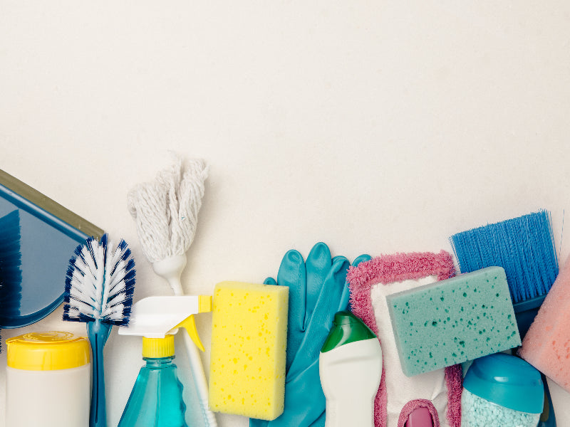 Cleaning - With Cleaning Materials