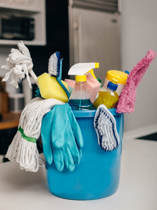 Cleaning - With Cleaning Materials